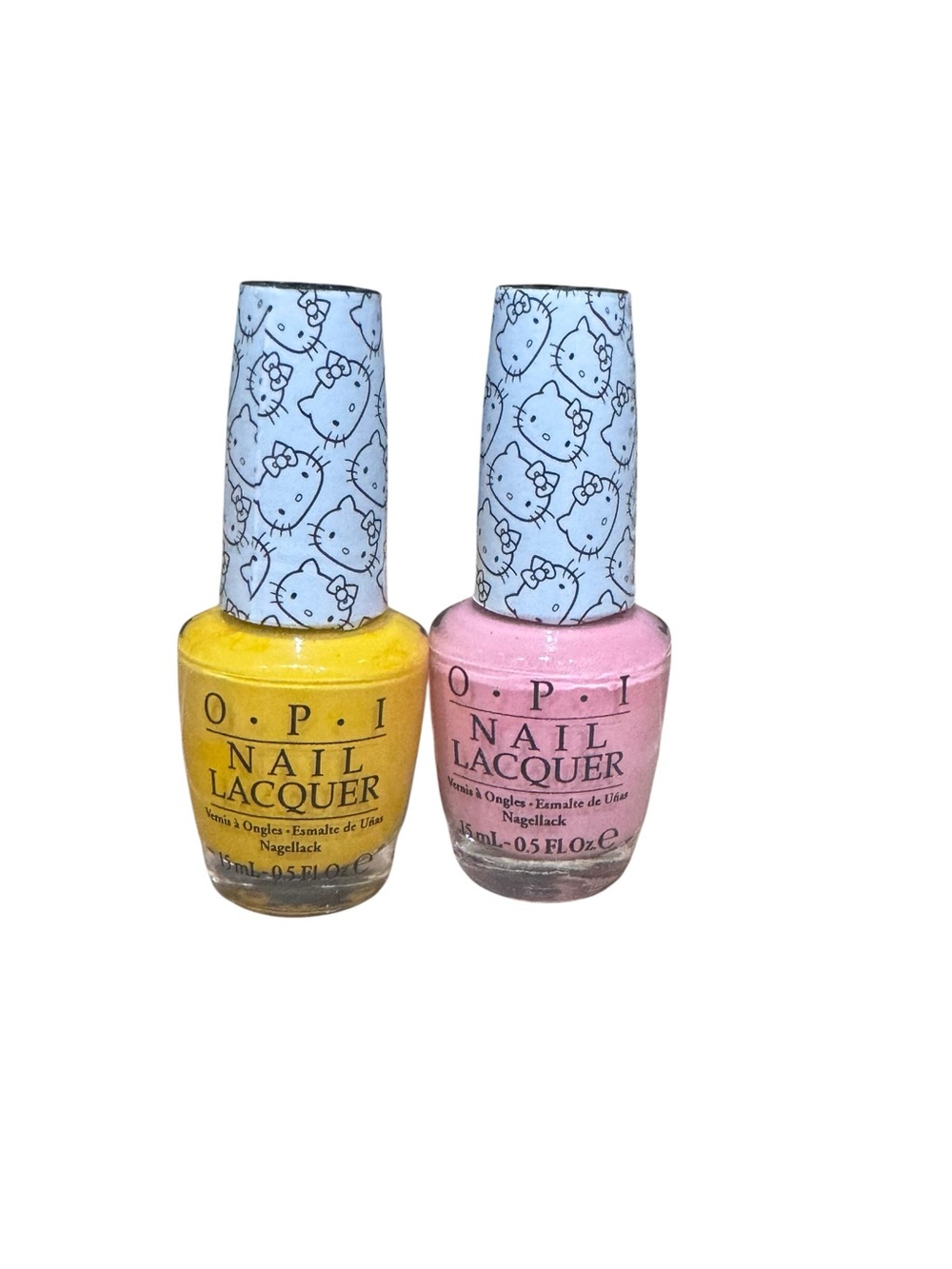 OPI Hello Kitty Nail Polish Set Look at my Bow- My Twin Mimmy